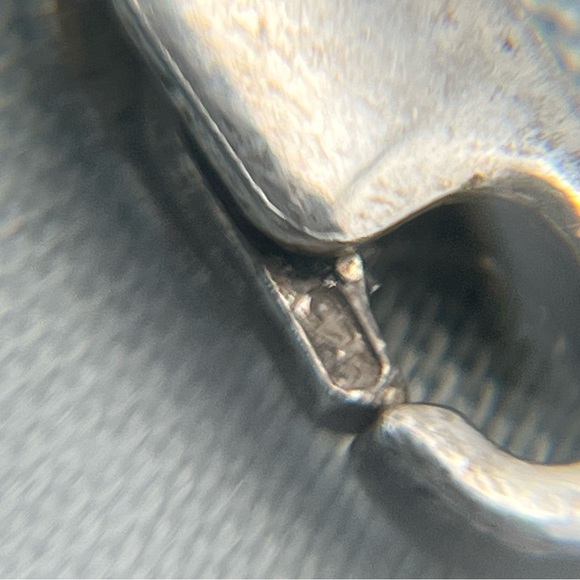 Italy 925 Sterling Necklace w/Spiny Oyster Shell & Turquoise Inlay Pendant - Picture 12 of 17